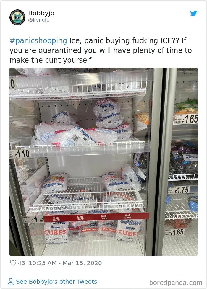 26 Photos Of Americans Panic Buying Things That Got Others Confused About What They Were Thinking