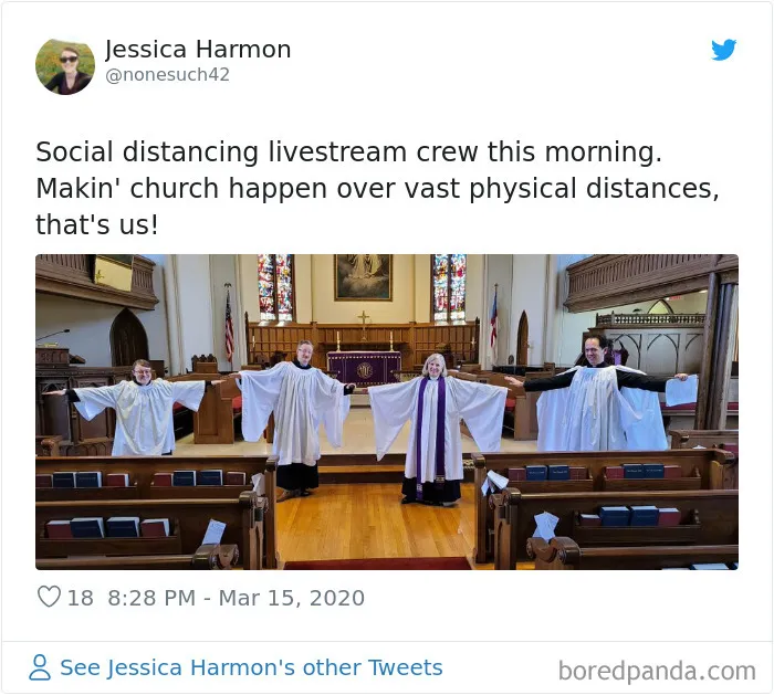 Here Are 18 Of The Best Examples Of Social Distancing During The Lockdown