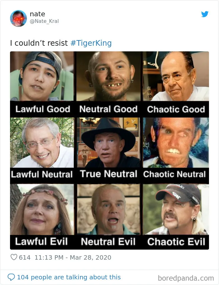 30 Best Memes Inspired By The Tiger King