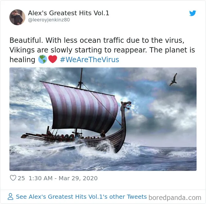 30 Funny Posts Of "Wildlife Returning' To Nature As Humans Are Forced To Quarantine