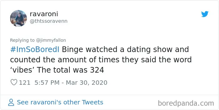 Jimmy Fallon Asked What People Are Doing While Bored In Quarantine And Here Are 30 Of The Funniest Answers