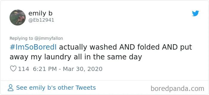 Jimmy Fallon Asked What People Are Doing While Bored In Quarantine And Here Are 30 Of The Funniest Answers