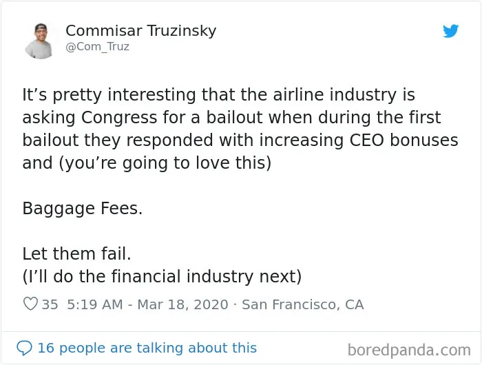 30 Posts Mocking Corporate America During The Coronapocalypse