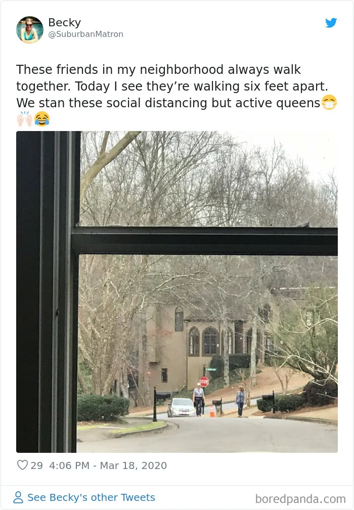 Here Are 18 Of The Best Examples Of Social Distancing During The Lockdown