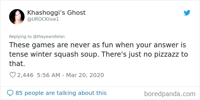Twitter Shared 25 Funny Quarantine Names Using How They Feel Plus The Last Thing They Ate From The Cupboard