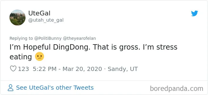 Twitter Shared 25 Funny Quarantine Names Using How They Feel Plus The Last Thing They Ate From The Cupboard
