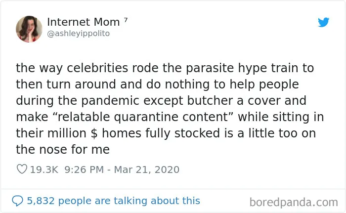 Celebrities Have Never Been More Annoying: People Are Roasting Their Quarantine Content With Memes (27 Pics)