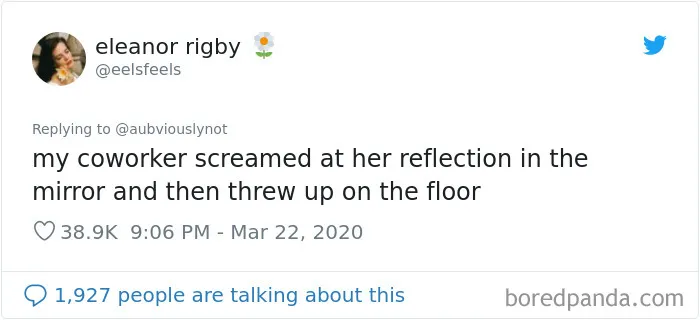 30 Funny "Co-Worker" Updates From People Working From Home