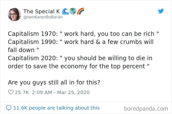 30 Posts Mocking Corporate America During The Coronapocalypse