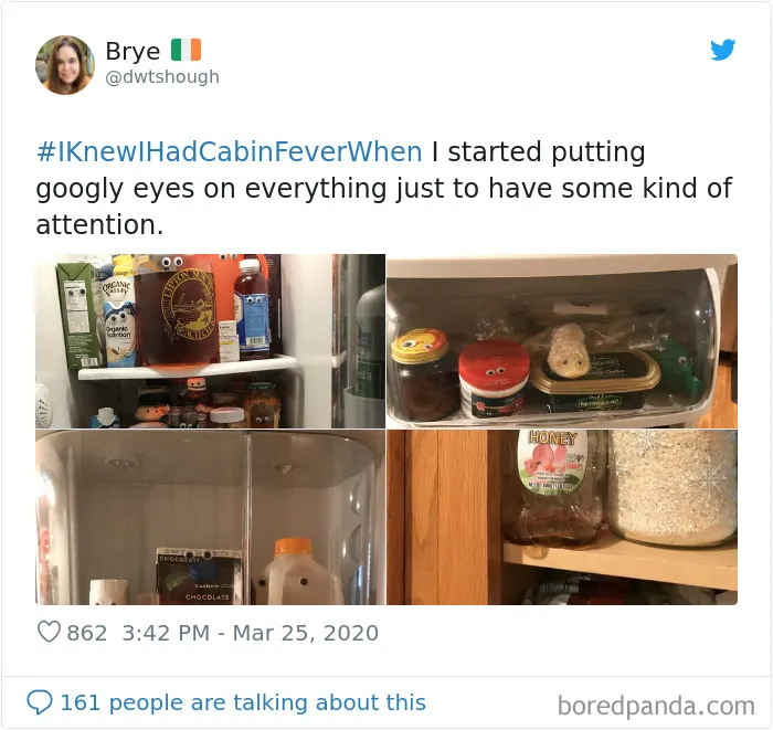 Jimmy Fallon Asks Quarantined People To Share The Exact Moment They Knew They'd Gone A Bit Crazy From The Isolation (30 Pics)