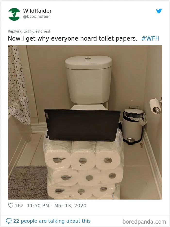 People Sick Of Seeing Glamorous Workspace Setups Share Their Reality Of Working From Home (30 Pics)