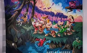 Disney Mural During Quarantine!