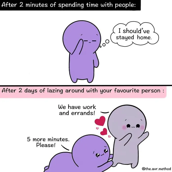 My 30 Wholesome And Not-So-Wholesome Comics About Mental Health And Relationships