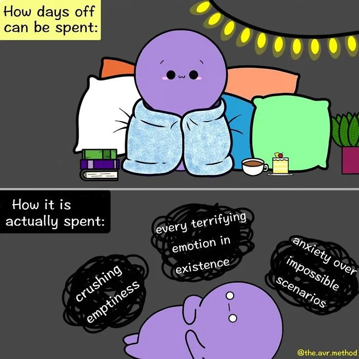 My 30 Wholesome And Not-So-Wholesome Comics About Mental Health And Relationships