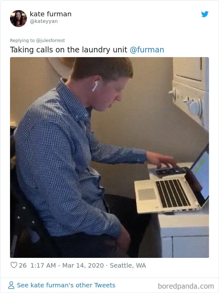 People Sick Of Seeing Glamorous Workspace Setups Share Their Reality Of Working From Home (30 Pics)