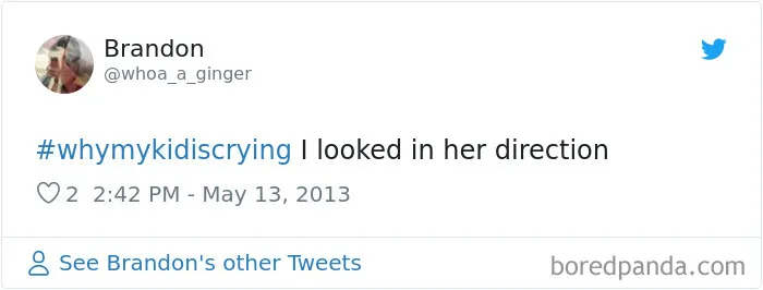 30 Of The Funniest #WhyMyKidIsCrying Tweets (New Pics)