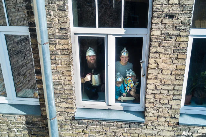 16 Quarantine Portraits That I Took With A Drone To Show Everyone That It Can Be Fun