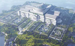 This Library In Minecraft Was Built By 24 People To Fight Censorship Across The World