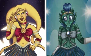 I Reimagined Sailor Scouts In The Star Wars Universe