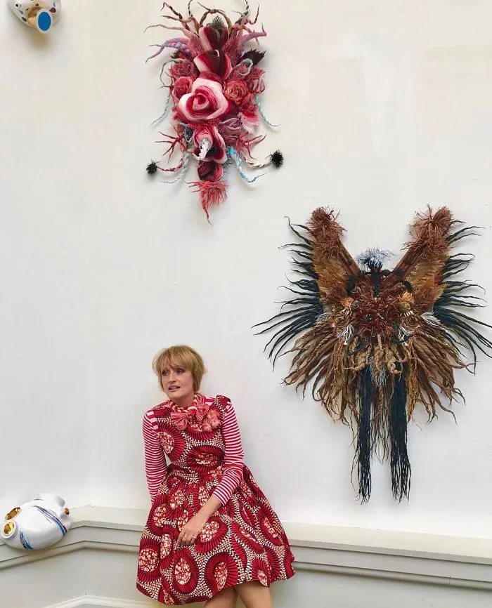 This Woman Constructs Enormous Bouquets Of Tissue Paper Flowers