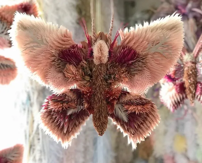 This Woman Constructs Enormous Bouquets Of Tissue Paper Flowers