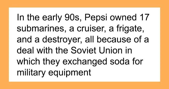 Here Are 30 Of The Most Ridiculous Facts In History