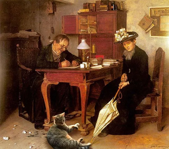 "Business Transaction" With Giorgio, Isidor Kaufmann