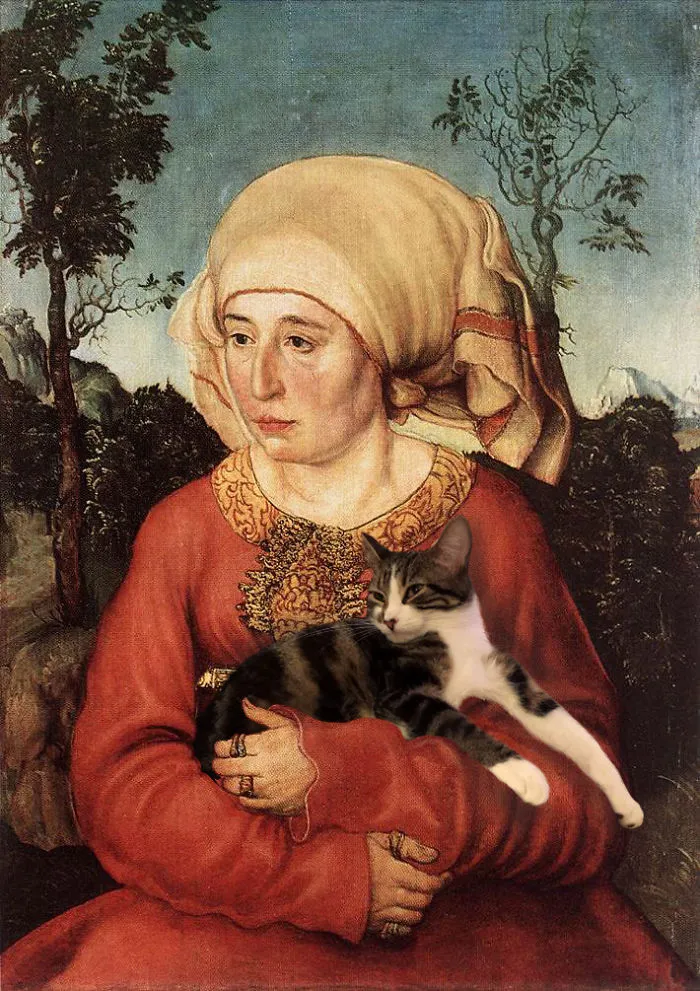 "Wife Of Dr. Johann Stephan Reuss" With The Dumpling, Lucas Cranach The Elder