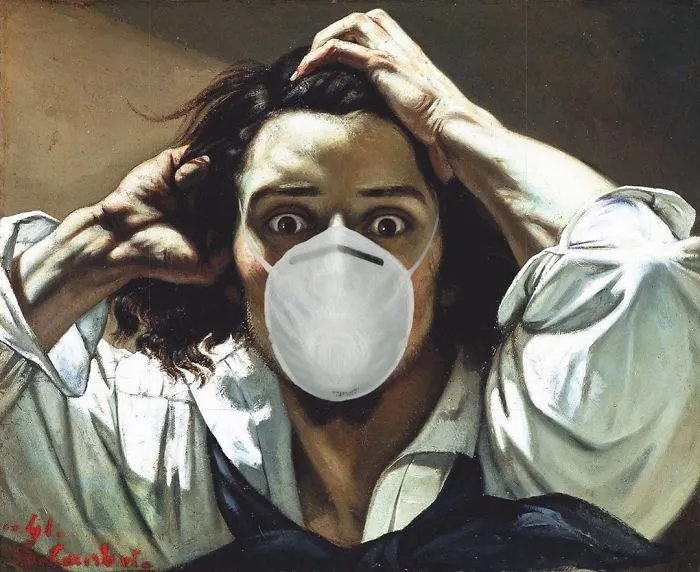 Le Désespéré By Gustave Courbet, 1843-1845