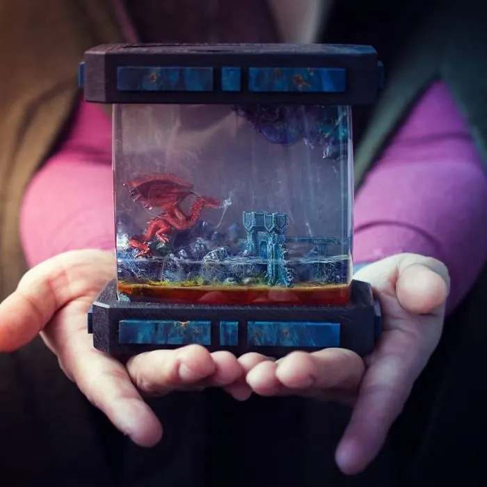 Russian Couple Places Tiny Fantasy-Inspired Worlds Into Their Jewelry And Decor Pieces (69 Pics)