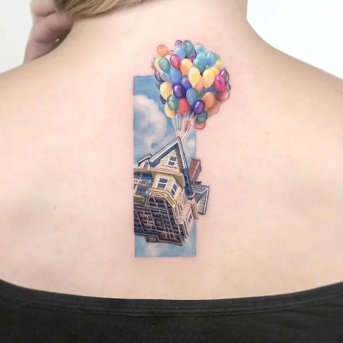 30 Colorful Micro Tattoos By Eden Kozokaro That Look Like Mini Pop Culture Paintings