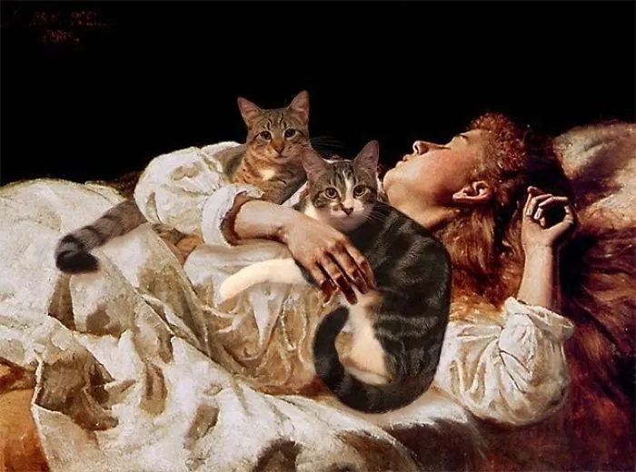 "Le Repos" With Giorgio And Dumpling, Paul Peel