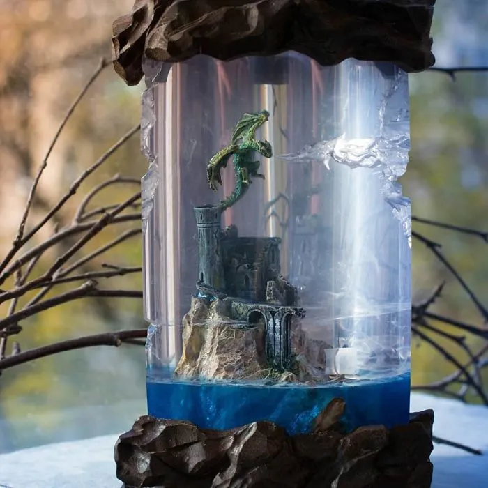 Russian Couple Places Tiny Fantasy-Inspired Worlds Into Their Jewelry And Decor Pieces (69 Pics)