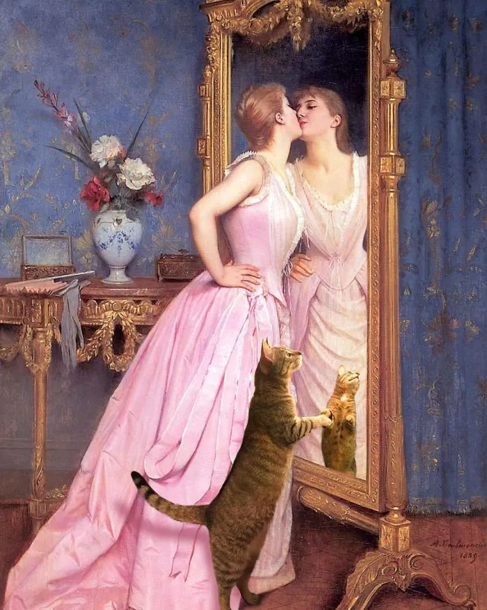 "Vanity" With Giorgio, Auguste Toulmouche