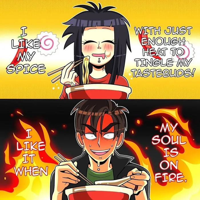 We Love Spicy Food!