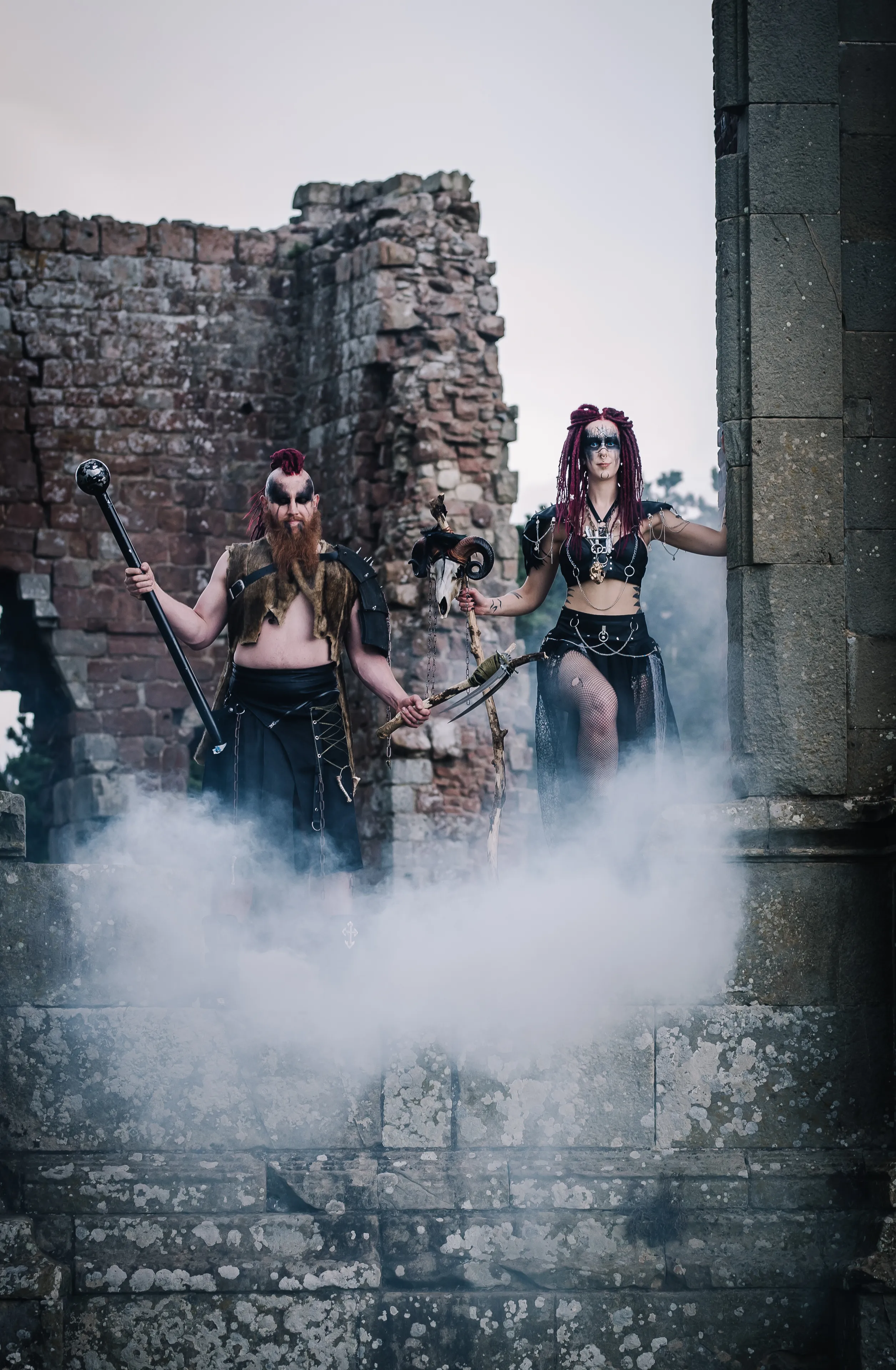 We Recreated Their Wedding Day As Post-Apocalyptic Vikings