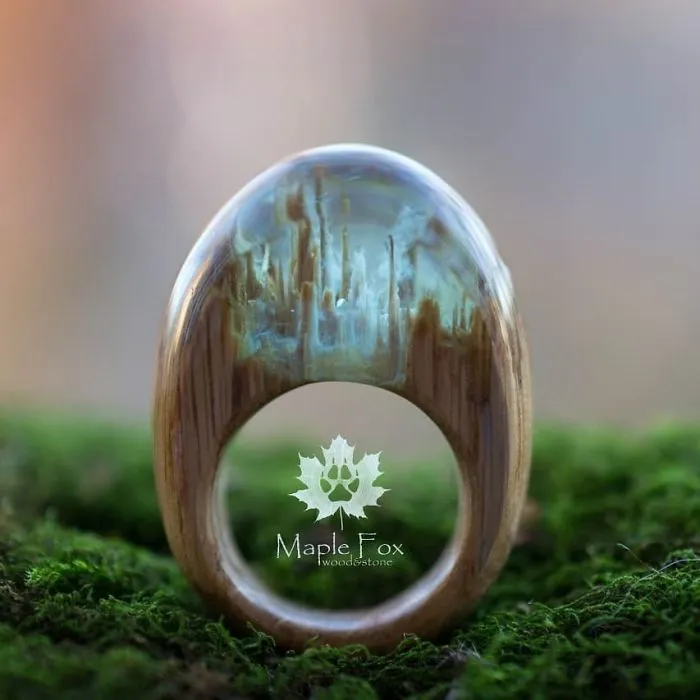 Russian Couple Places Tiny Fantasy-Inspired Worlds Into Their Jewelry And Decor Pieces (69 Pics)