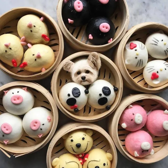 Instagram Account Photoshops Dogs Into Food And It's Hilariously Weird (90 Pics)