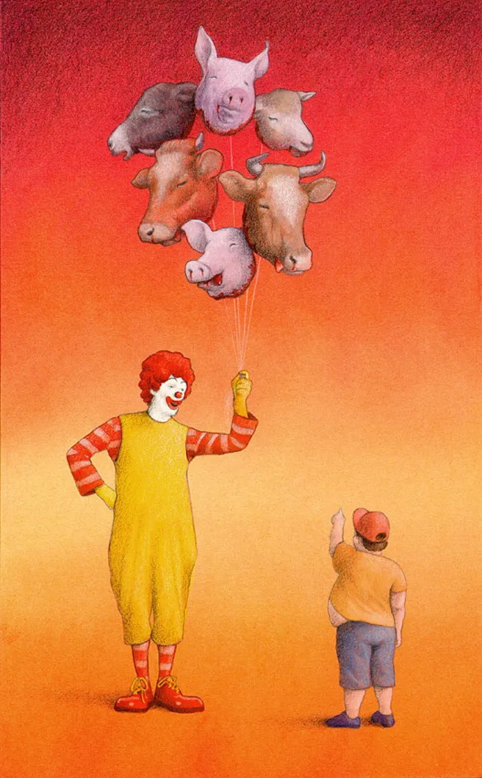 Polish Artist Creates 30 Uncomfortably Accurate Metaphors About The Ills Of Our Society (New Pics)