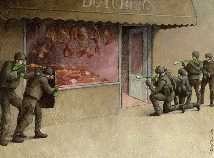 Polish Artist Creates 30 Uncomfortably Accurate Metaphors About The Ills Of Our Society (New Pics)