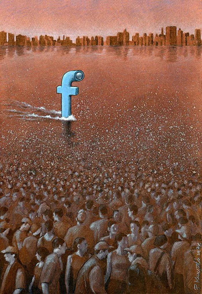 Polish Artist Creates 30 Uncomfortably Accurate Metaphors About The Ills Of Our Society (New Pics)