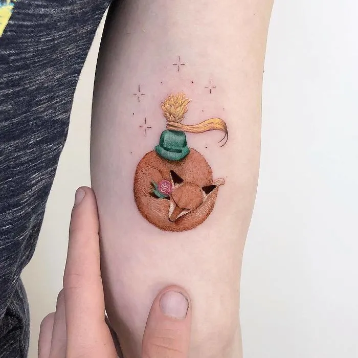 30 Colorful Micro Tattoos By Eden Kozokaro That Look Like Mini Pop Culture Paintings