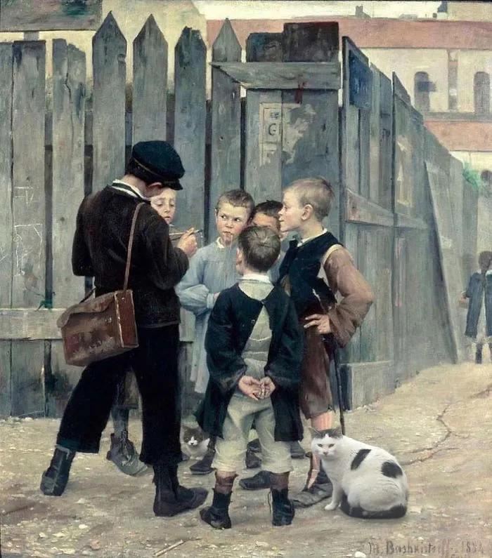 "The Meeting" With Outsie And Oopsie, Marie Bashkirtseff