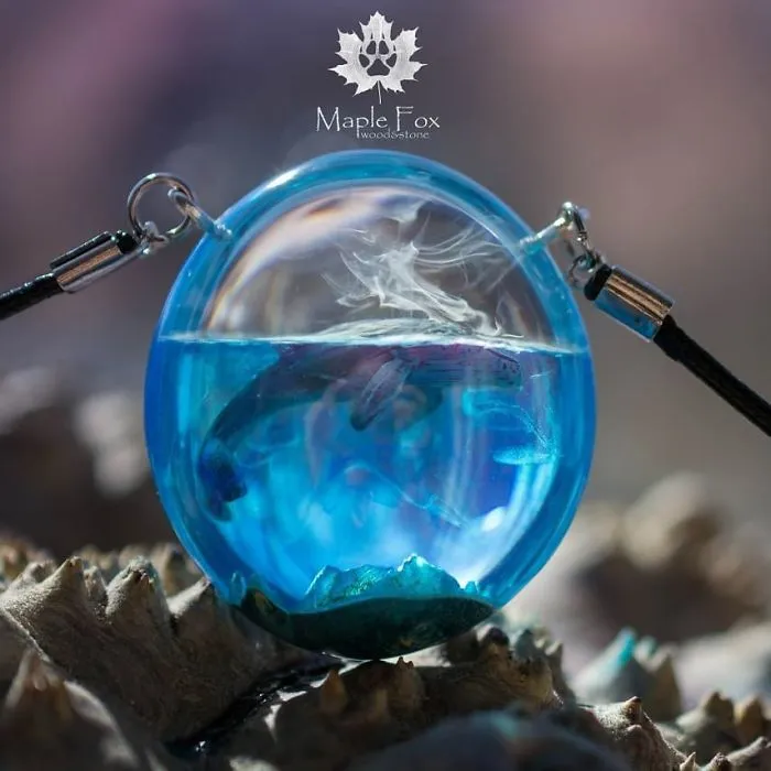 Russian Couple Places Tiny Fantasy-Inspired Worlds Into Their Jewelry And Decor Pieces (69 Pics)