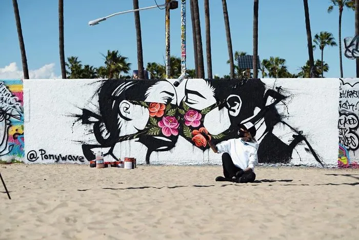 Los Angeles, USA.  Artist: Ponywave
