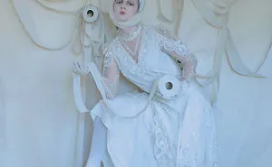 Toilet Paper Transformed Into An Own Visual World