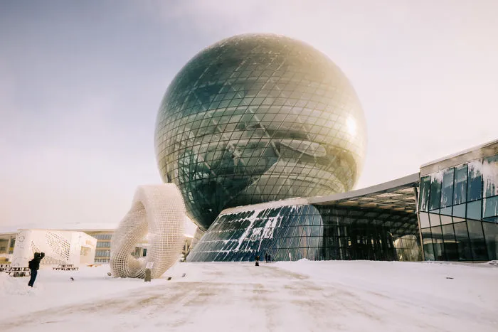 I Visited Nur-Sultan, One Of The Coldest Capitals In The World, And Captured Its Stunning Architecture In -20°C