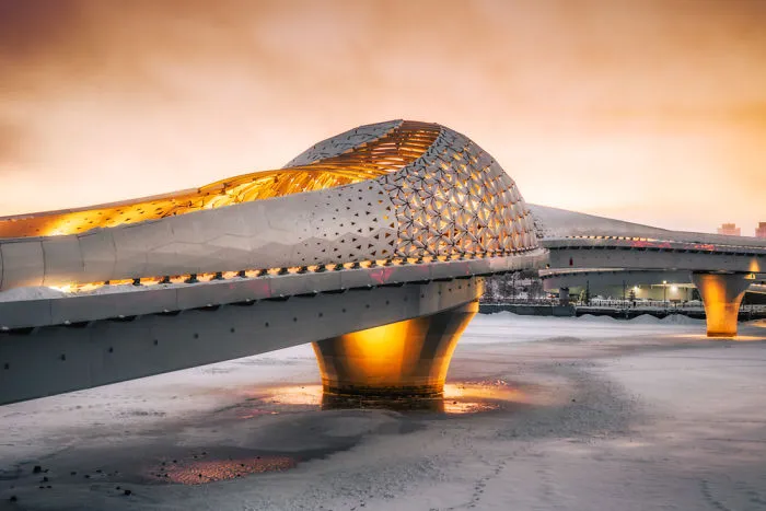 I Visited Nur-Sultan, One Of The Coldest Capitals In The World, And Captured Its Stunning Architecture In -20°C