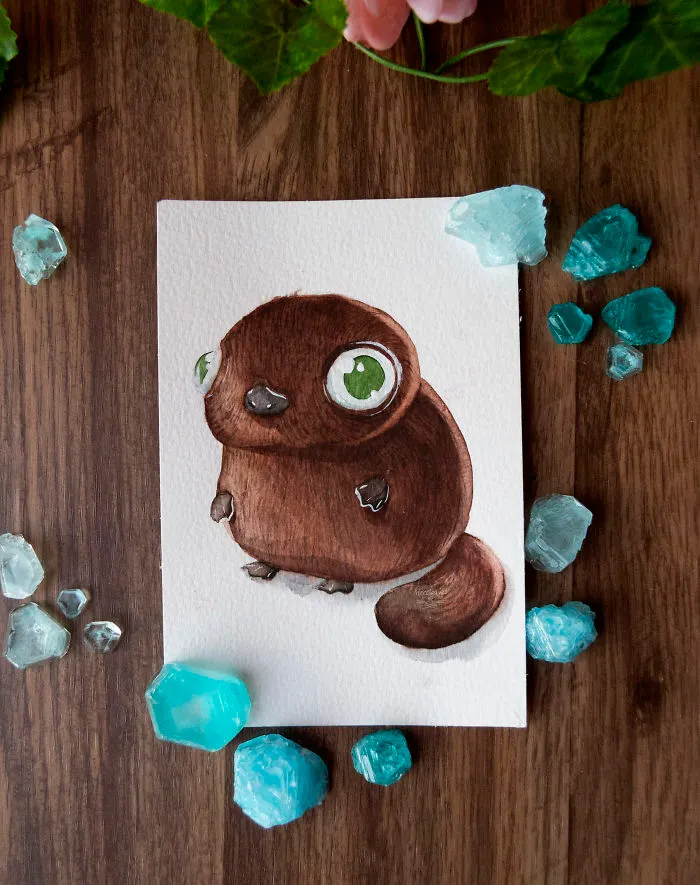 I Try To Make Your Day Better With These Paintings Of Derpy Animals I Made (12 Pics)