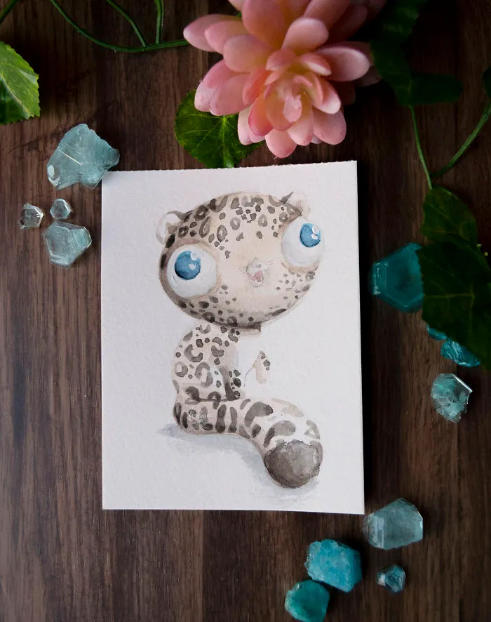 I Try To Make Your Day Better With These Paintings Of Derpy Animals I Made (12 Pics)